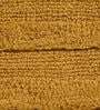 Gold Geometric Cotton 19x27 Inches AntiSkid (Set of 2) Bath Mats