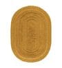 Gold Geometric Cotton 19x27 Inches AntiSkid (Set of 2) Bath Mats