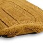 Gold Geometric Cotton 19x27 Inches AntiSkid (Set of 2) Bath Mats