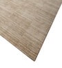 Gold Geometrical Wool 6 ft X 9 ft Hand Woven Carpet