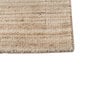 Gold Geometrical Wool 6 ft X 9 ft Hand Woven Carpet