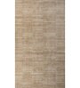 Gold Geometrical Wool 6 ft X 9 ft Hand Woven Carpet