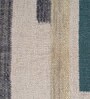 Gold Geometrical Wool 6 ft X 9 ft Flat Weaves