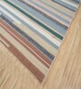 Gold Geometrical Wool 6 ft X 9 ft Flat Weaves