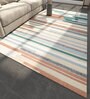 Gold Geometrical Wool 6 ft X 9 ft Flat Weaves
