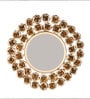 Gold Rose Mirror Set of 2