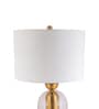 Gold Glass & metal Aura Dome Lamp