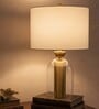 Gold Glass & metal Aura Dome Lamp