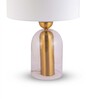 Gold Glass & metal Aura Dome Lamp