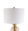 Gold Glass & metal Aura Dome Lamp