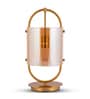 Gold Glass & metal Golden Aurora Halo Lamp