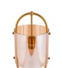 Gold Glass & metal Golden Aurora Halo Lamp