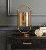 Gold Glass & metal Golden Aurora Halo Lamp