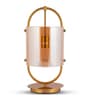 Gold Glass & metal Golden Aurora Halo Lamp