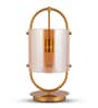 Gold Glass & metal Golden Aurora Halo Lamp