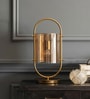 Gold Glass & metal Golden Aurora Halo Lamp