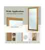 Gold Glass Bathroom Wall Mirror