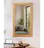 Gold Glass Bathroom Wall Mirror