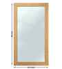 Gold Glass Bathroom Wall Mirror