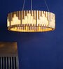 Gold Glass Chandelier