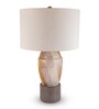 Gold Glass Eclipse Elegance table lamp