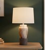 Gold Glass Eclipse Elegance table lamp