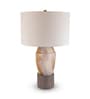 Gold Glass Eclipse Elegance table lamp