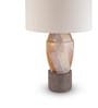 Gold Glass Eclipse Elegance table lamp