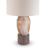 Gold Glass Eclipse Elegance table lamp