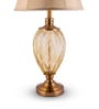 Gold Glass Golden Diamond Opulence Table Lamp