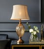 Gold Glass Golden Diamond Opulence Table Lamp