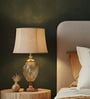 Gold Glass Golden Diamond Opulence Table Lamp