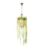 Oska Gold Glass Hanging Light