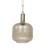 Gold Glass Hanging Light