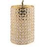 Gold Crystal Single Hanging Lights