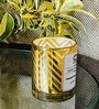 Lavender Herbs Gold Glass Scented Candles