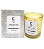Lavender Herbs Gold Glass Scented Candles