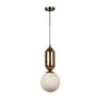 Yuca Gold Iron Hanging Light
