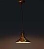 Bayer Gold Iron Hanging Light