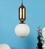 Yuca Gold Iron Hanging Light