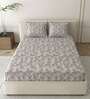 Gold Grace Double 186 TC Cotton Bedsheet With 2 Matching Pillow Covers