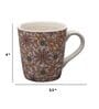 Kieran 300ml Multicolour (Set of 4) Stoneware Tea Cup