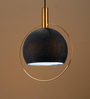 Gold Hanging Onyx Lamp Fcement