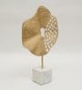 Gold Iron & Marble Yatin Sculpture