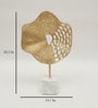 Gold Iron & Marble Yatin Sculpture