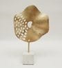Gold Iron & Marble Yatin Sculpture