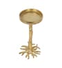 Cross Tree Aluminium Candle Stand Set of 2