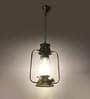 Gold Iron 9 Watt Outdoor Hanging Light