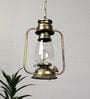 Gold Iron 9 Watt Outdoor Hanging Light