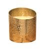 Gold Iron Candle Holder